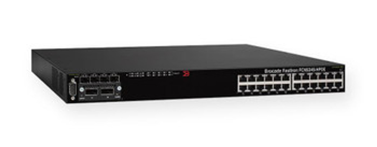 80-1002391-07 | BROCADE | Fastiron Cx 648S-HPoe 48-Ports 10/100/1000Base-T Poe L3 Rack Mountable Managed Network Switch With 4X Shared Sfp And 2X Xfp (Ref