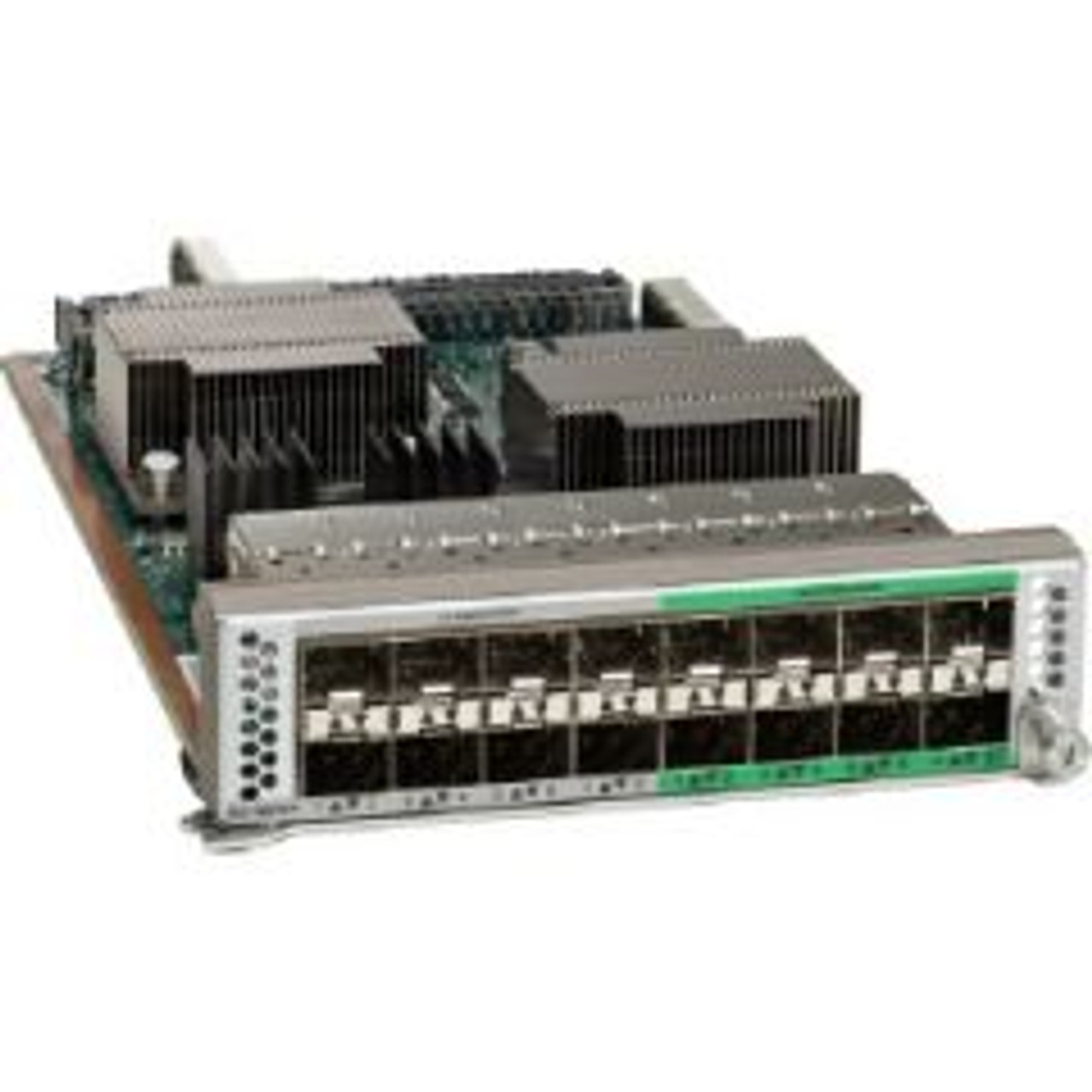 N55-M8P8FP-RF | CISCO | N55-M8P8Fp 16 X Expansion Slot Sfp+ (Mini-Gbic) Expansion Module For Nexus 5000 Series Switch N55-M8P8FP-RF | CISCO | N55-M8P8Fp 16 X Expansion Slot Sfp+ (Mini-Gbic) Expansion Module For Nexus 5000 Series Switch