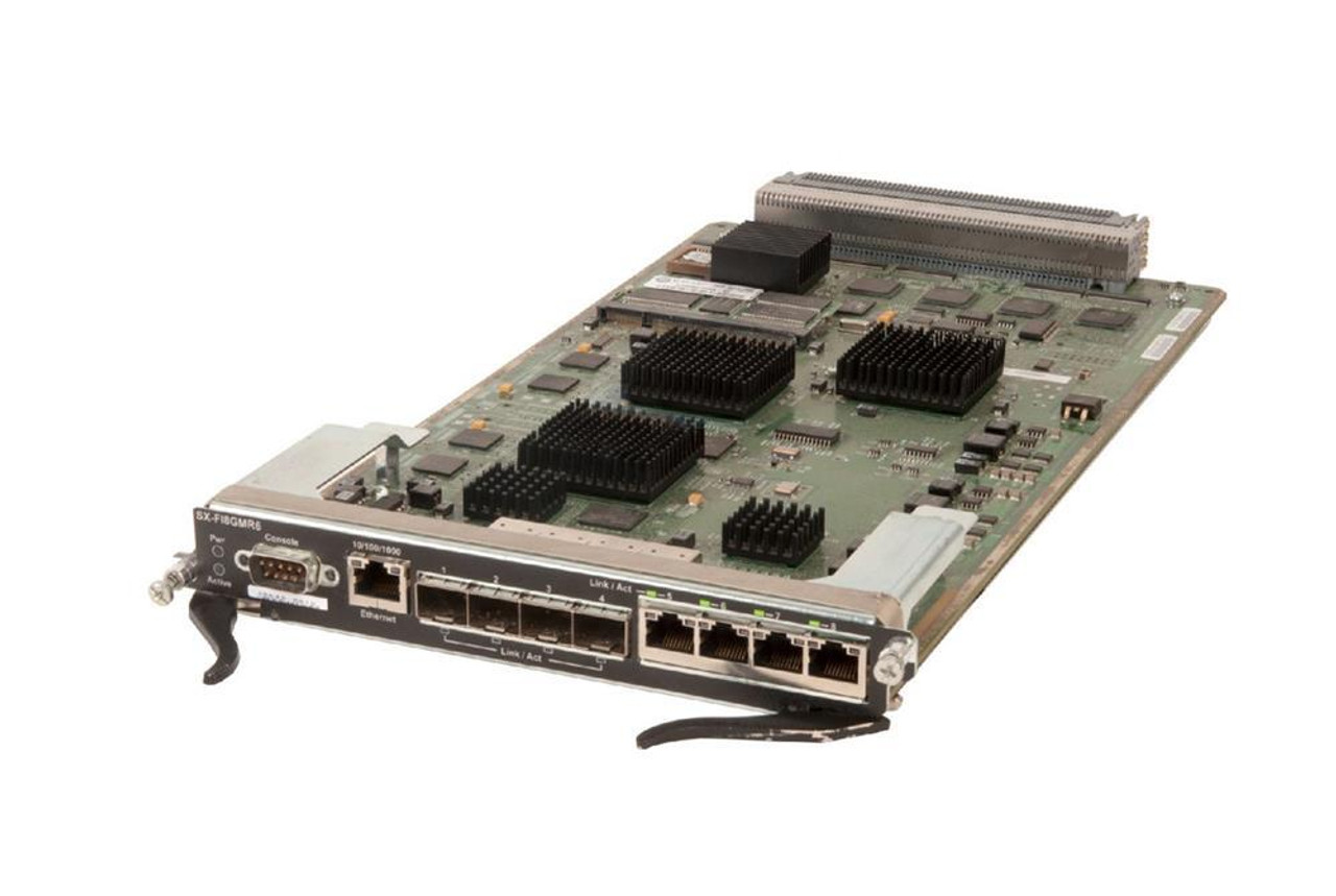 SX-FI8GMR6-PREM6 | BROCADE | Fastiron Sx 800/1600 Mgmt Mod F3 Ip4/6 4Geth 4Sfp (Refurbished)
