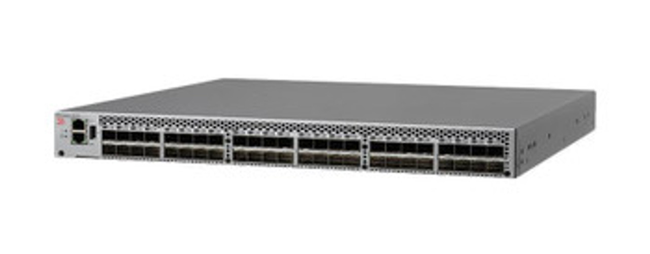 BR-6510-24-16G-R | BROCADE | 6510 Fibre Channel Switch With 24 Sfp+ Transceivers 16 Gbit/S 24 Fiber Channel Ports 1 X Rj-45 48 X Total Expansion Slots Man
