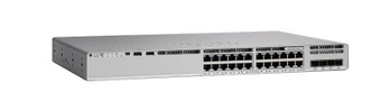 C9200L-24P-4X-A-RF | CISCO | Catalyst C9200L-24P-4X Ethernet Switch 24 Ports Manageable Refurbished 3 Layer Supported Modular Twisted Pair Op