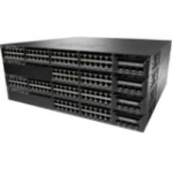 EDU-C3650-48PD-L | CISCO | Catalyst 3650-48Pd-L 48-Ports Poe+ Rj-45 Twisted Pair 10/100/1000 Layer2 Manageable Rack-Mountable 1U And Desktop Switch With 1