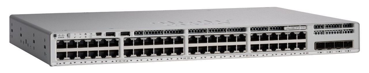 C9200L-48P-4X-E - Cisco CATALYST 9200L 48-PORT POE+, 4 X 10G, NETWORK ESSENTIALS