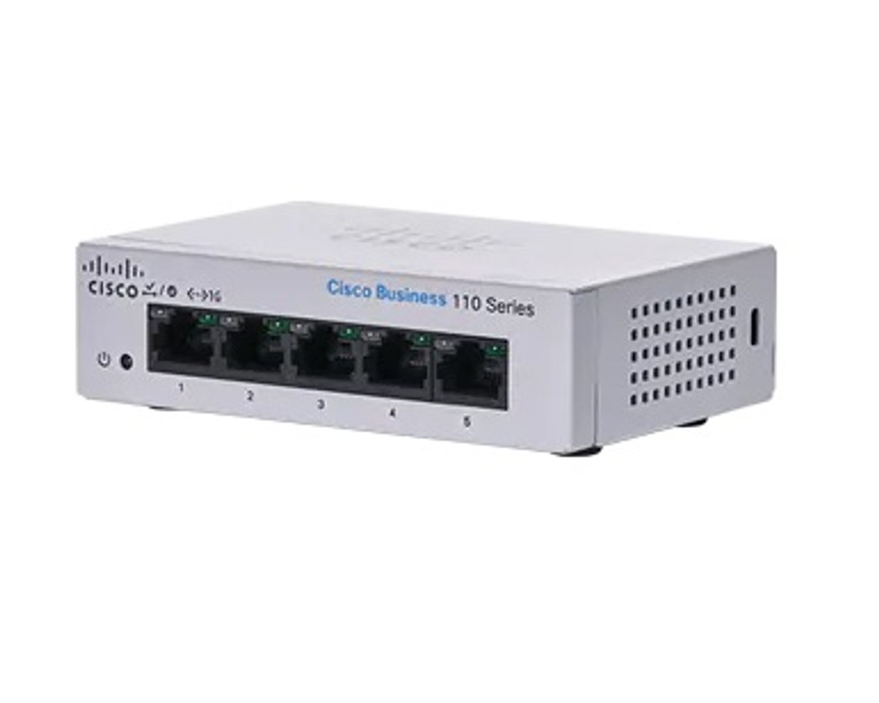 CBS110-5T-D-NA - Cisco CBS110 UNMANAGED 5-PORT GE, DESKTOP, EXT PS