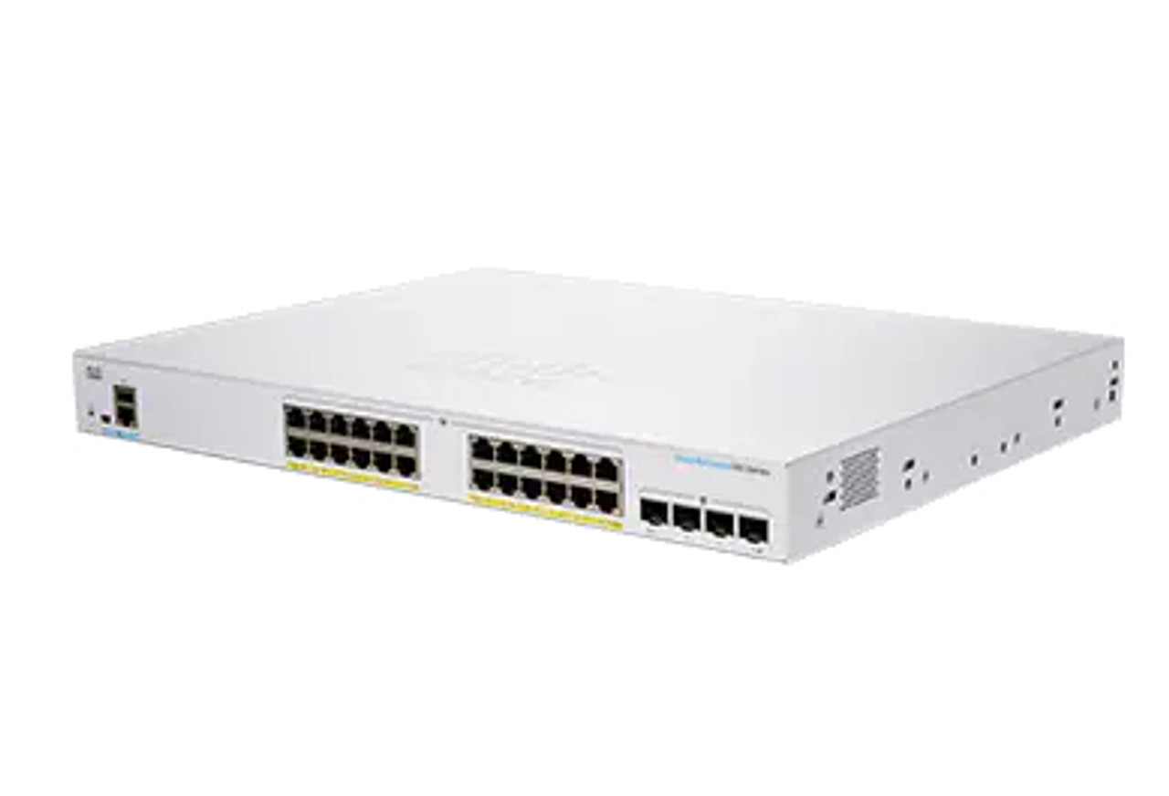 CBS250-24PP-4G-UK - Cisco CBS250 SMART 24-PORT GE, PARTIAL POE, 4X1G SFP