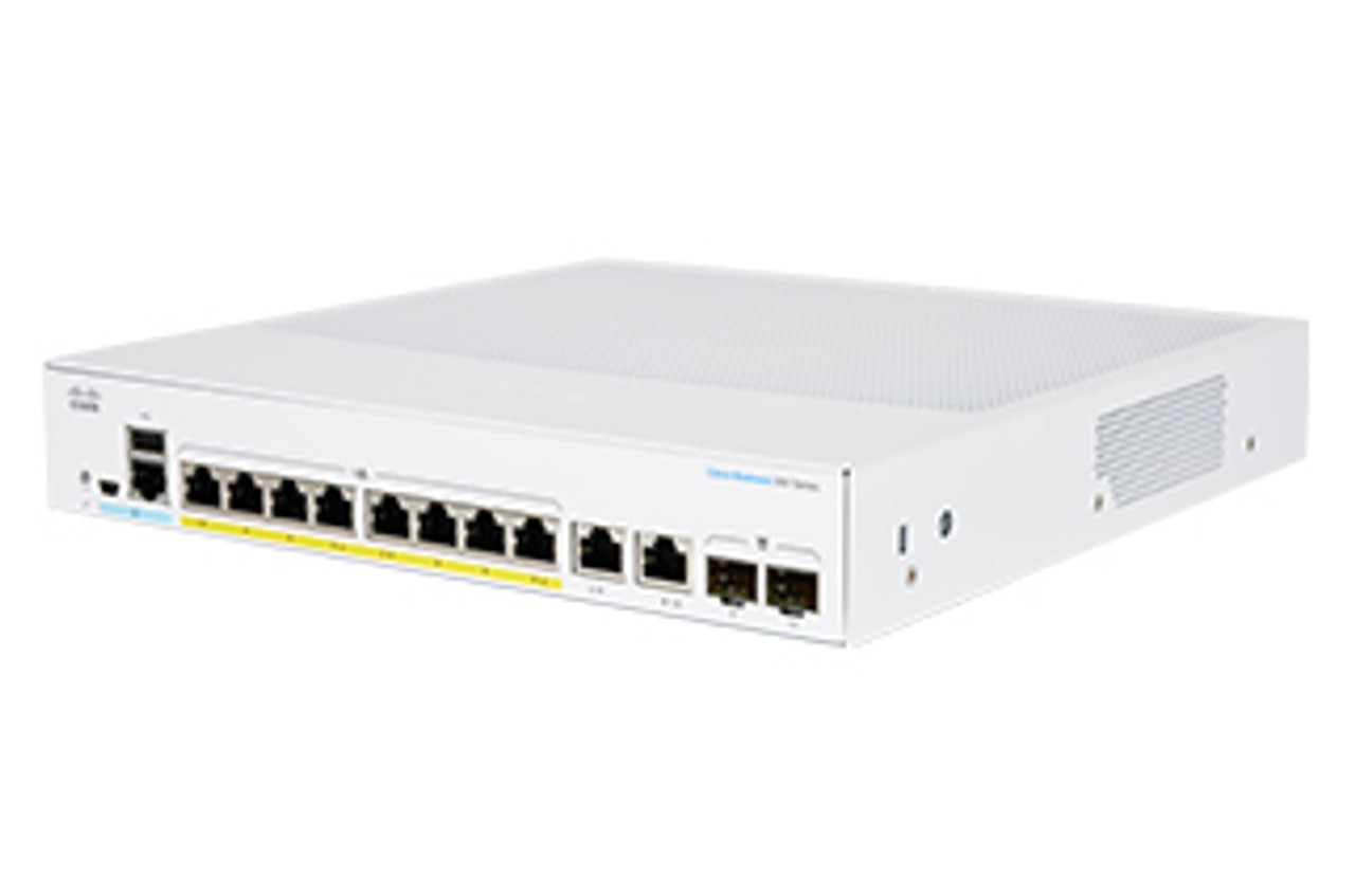 CBS350-8P-E-2G-NA - Cisco CBS350 MANAGED 8-PORT GE, POE, EXT PS, 2