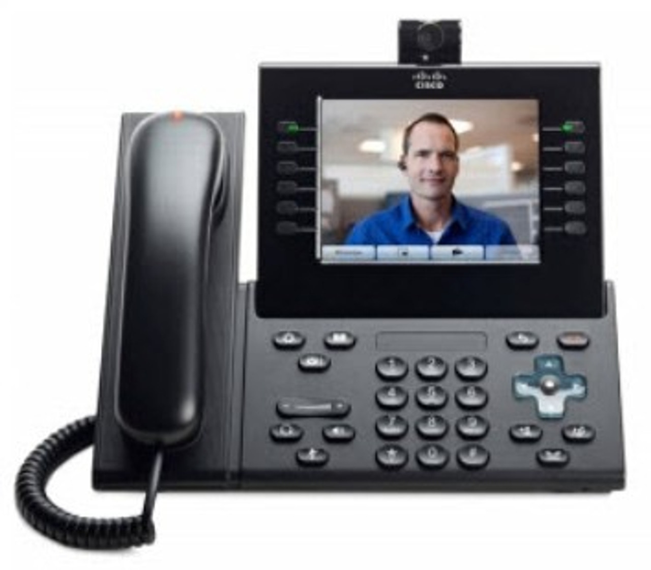 CP-9971-CL-K9 - Cisco CISCO UC PHONE 9971,CHARCOAL,SLIMLINEHAN