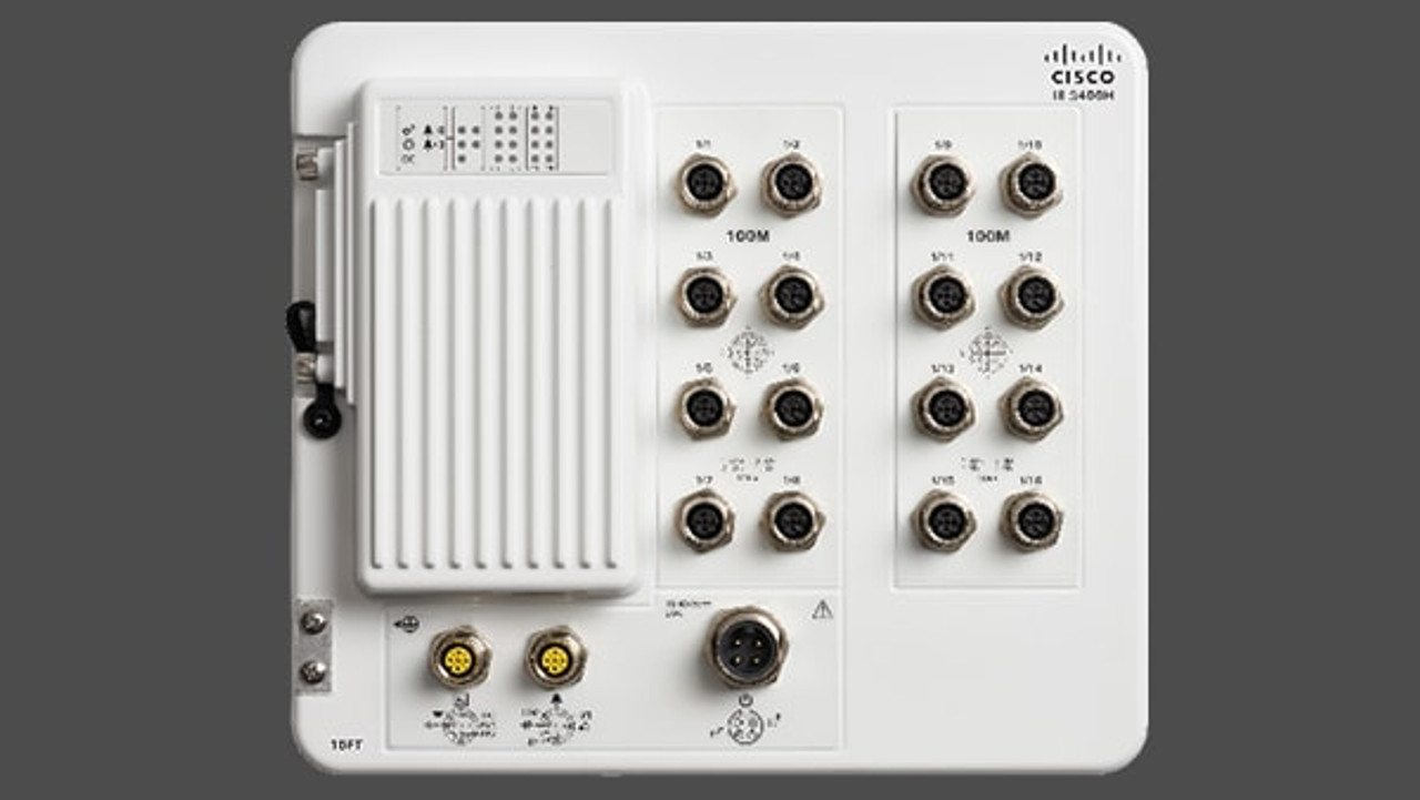 IE-3400H-16FT-E - Cisco CATALYST IE3400 HEAVY DUTY W/ 16 FE M12 INTERFACES, IP67, NE