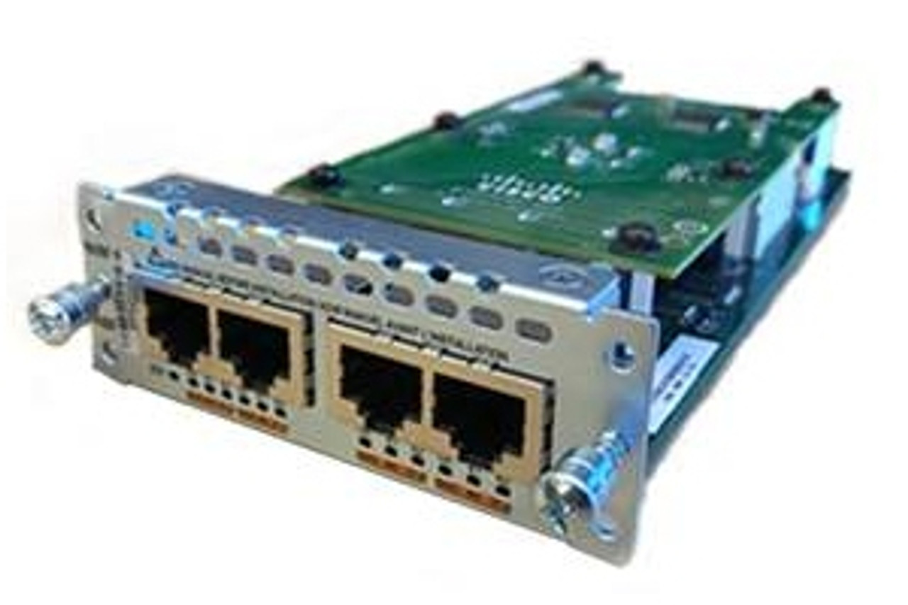 NIM-4BRI-S/T - Cisco 4-PORT ISDN BRI S/T NIM MODULE