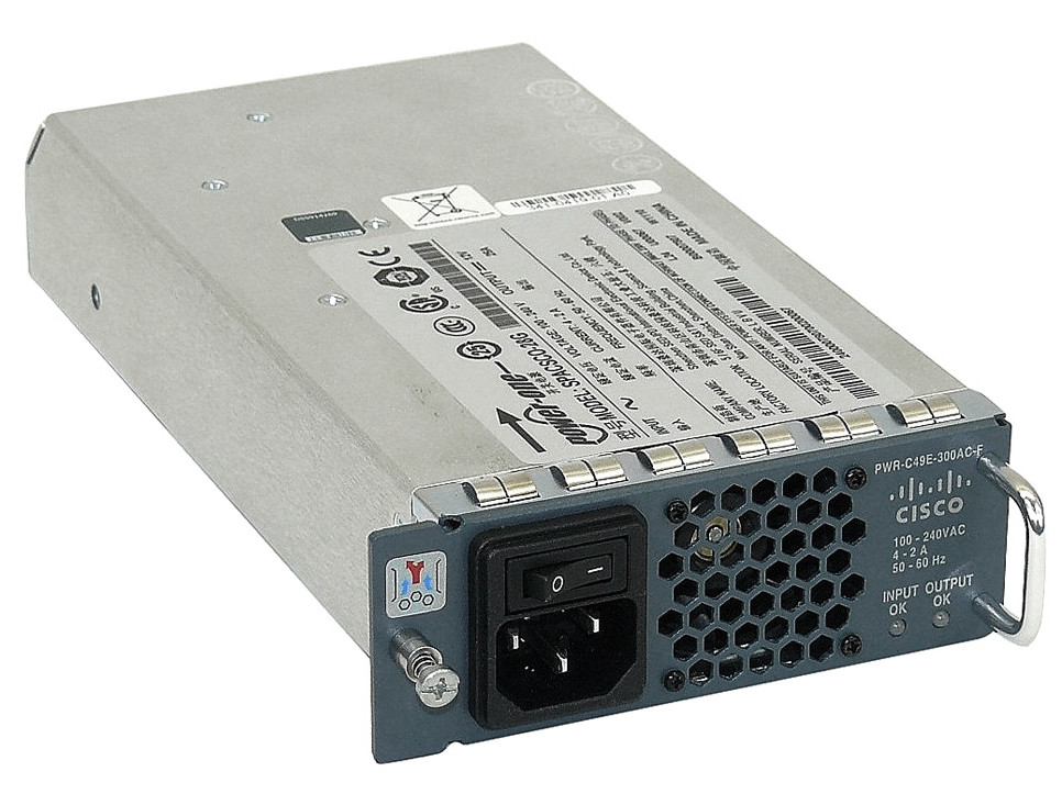 PWR-C49E-300AC-R - Cisco CATALYST 4948E 300WAC POWER SUPPLY