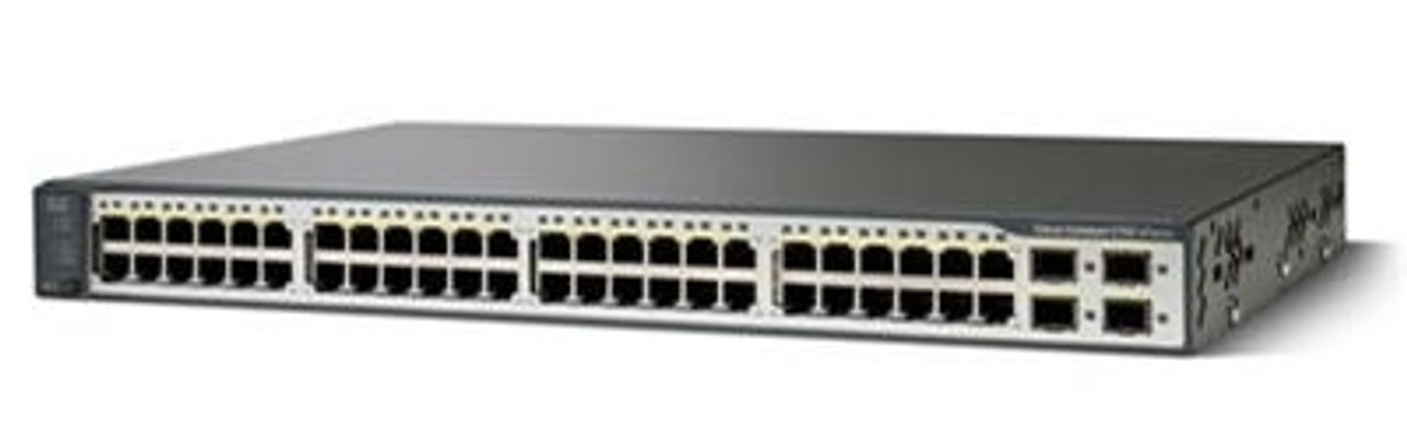 WS-C3750V2-48TS-E - Cisco CATALYST 3750V2 48 10/100 + 4 SFP ENHANC