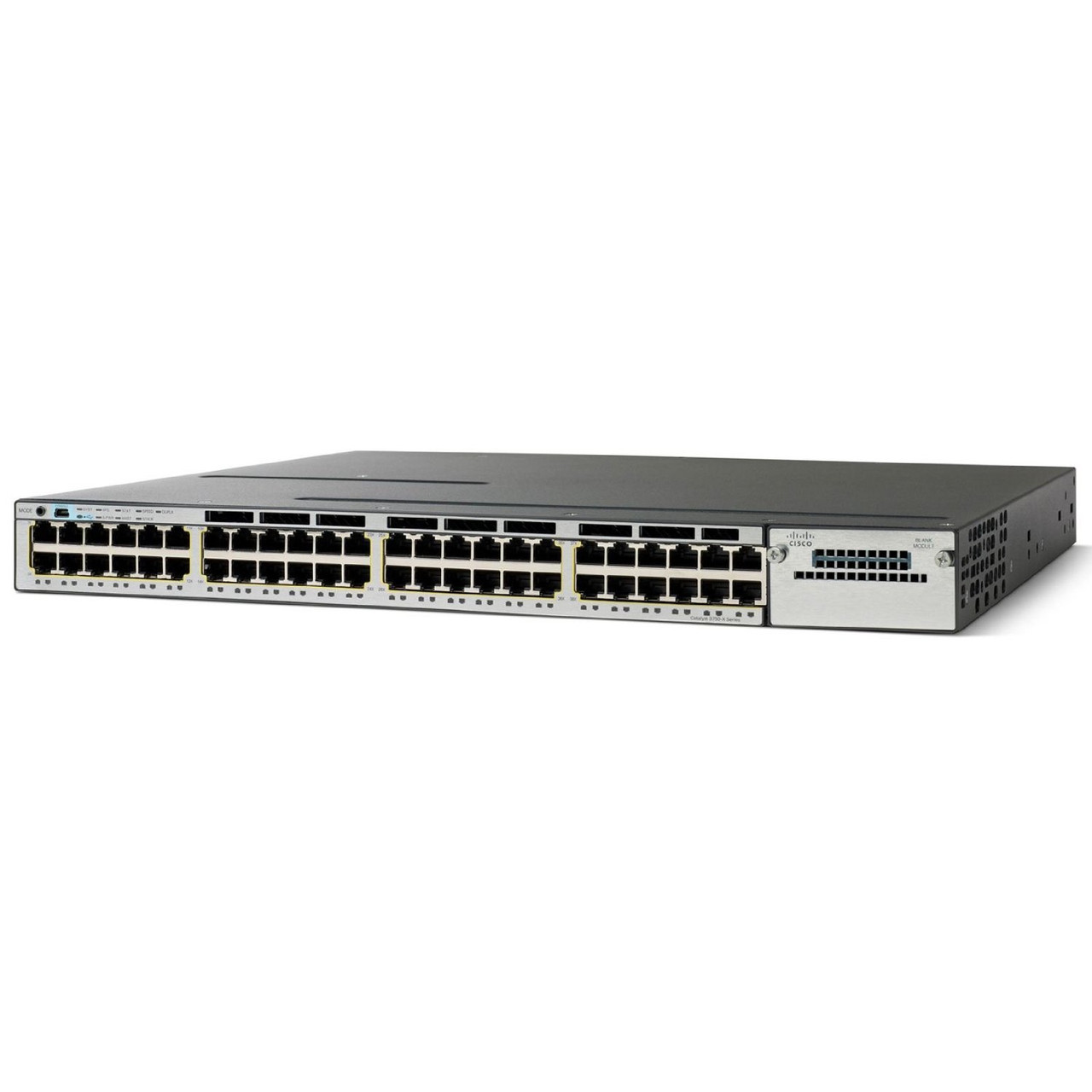 WS-C3750X-48P-S - Cisco CATALYST 3750X 48 PORT POE IP BASE REMAN