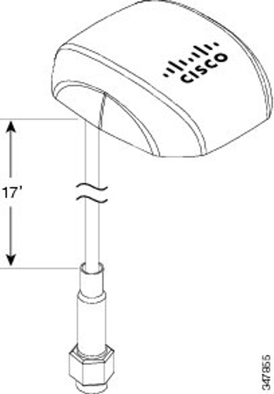 Gps-Act-Antm-Sma | Cisco | 4G Lte Indoor Active Gps Antenna With 17