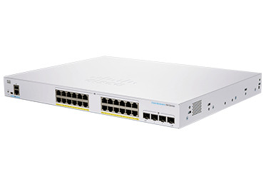 Cbs350-24P-4G-Uk= | Cisco | Cbs350 Managed 24-Port Ge, Poe, 4X1G Sfp