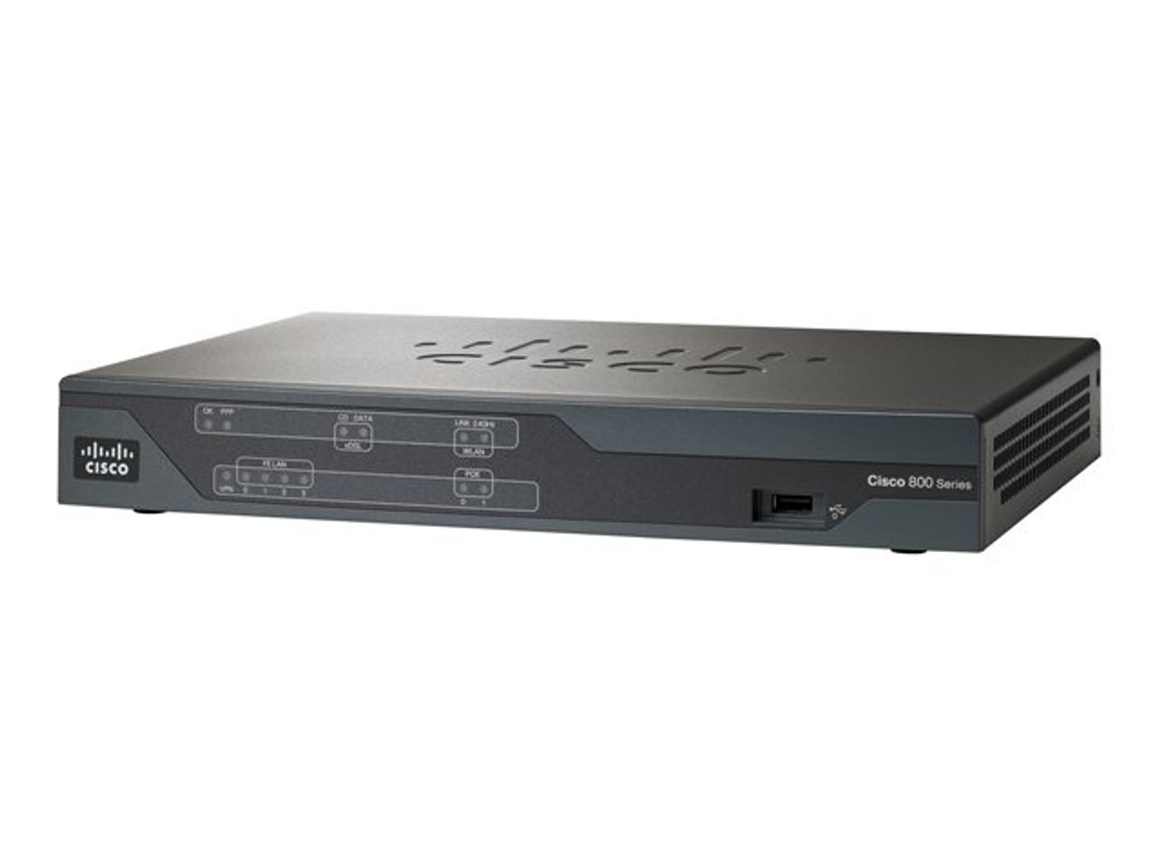 Cisco887V-Seck9= | Cisco | 887V Vdsl2 Over Pots Sec Router W/Isdn B