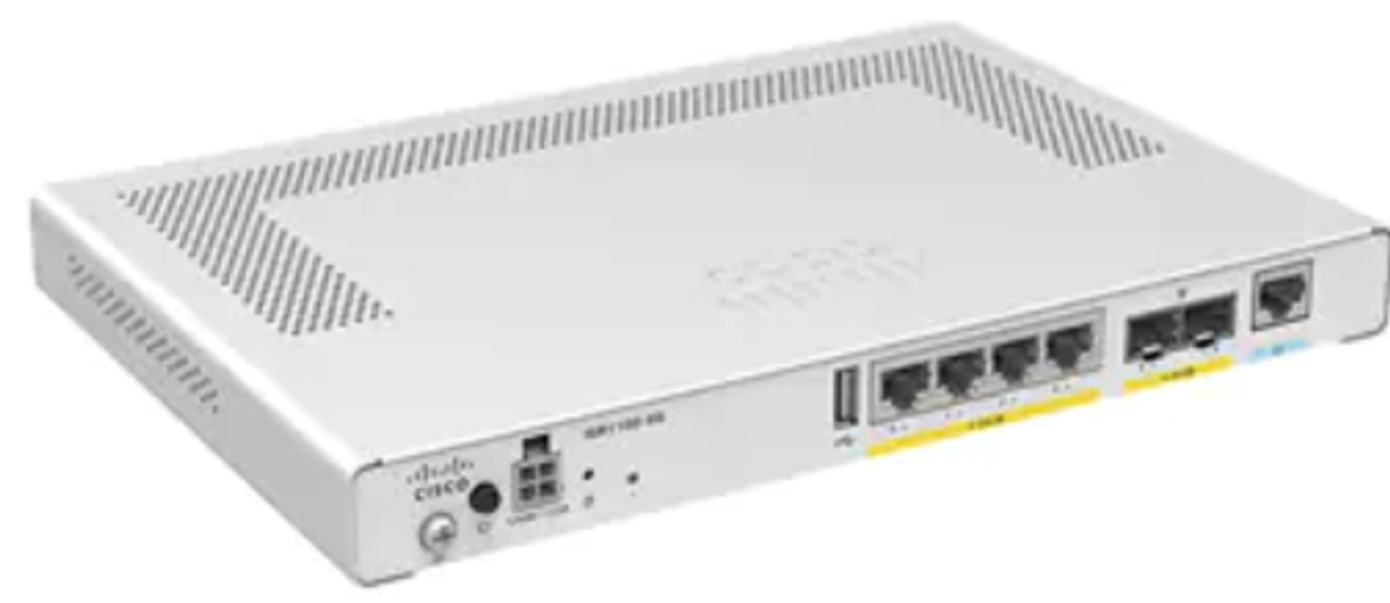 Isr1100-4Gltegb= | Cisco | Isr1100 Router, 4 Eth Lan/Wan Ports, 1 L