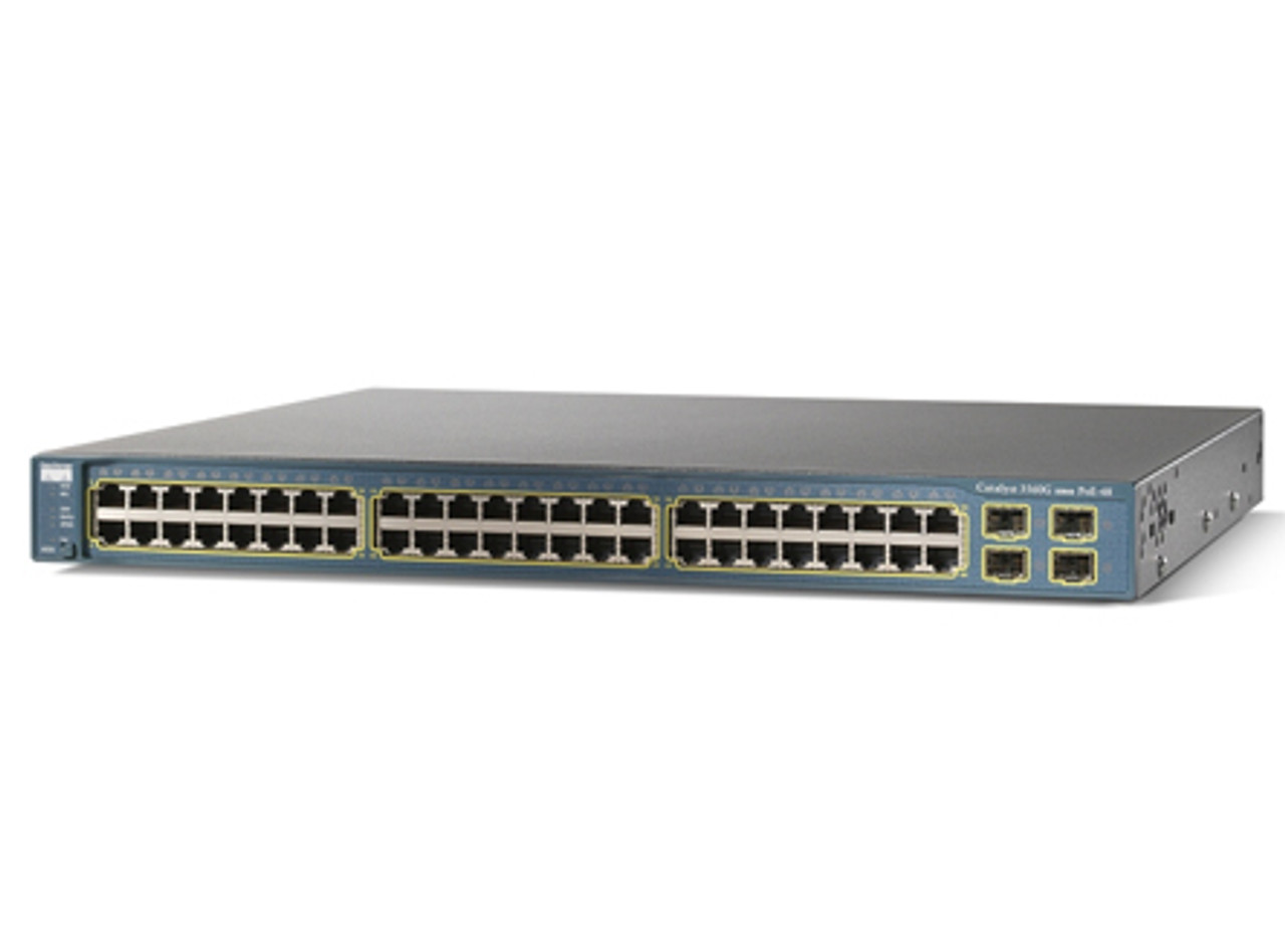 Ws-C3560G-48Tse= | Cisco | Cat3560 48 10/100/1000T + 4 Sfp Enhanced