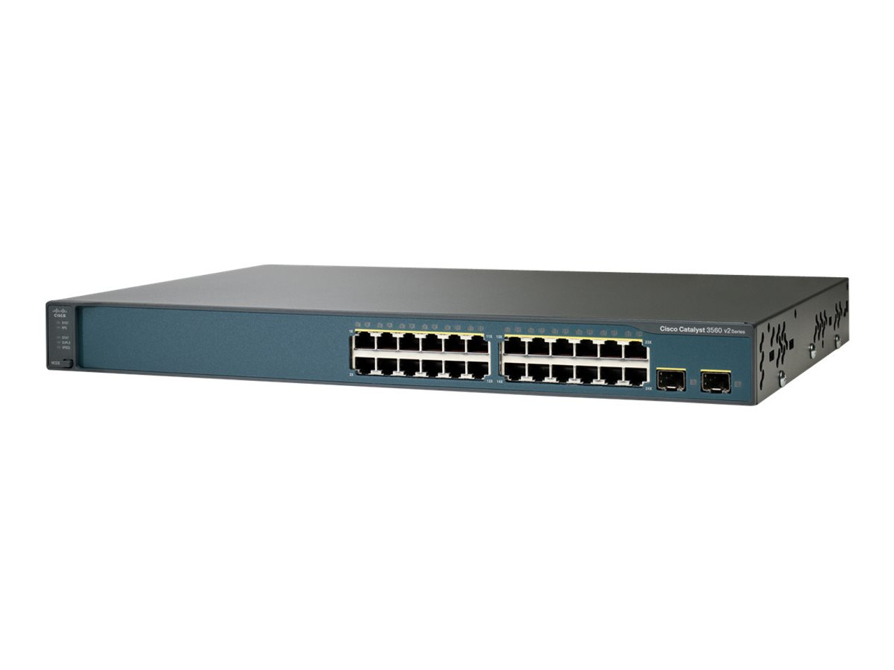 Ws-C3560V224Tss= | Cisco | Cat 3560V2 24 10/100 + 2 Sfp + Ipb Std I