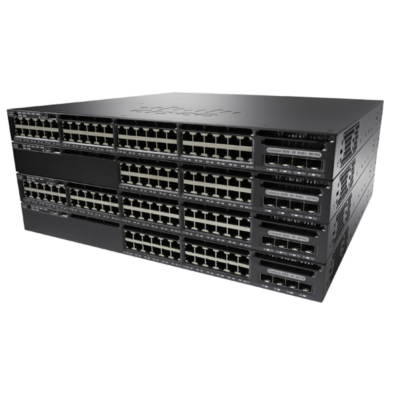 Ws-C3650-24Pws-S= | Cisco | Catalyst 3650 24 Port Poe 4X1G Uplink W/