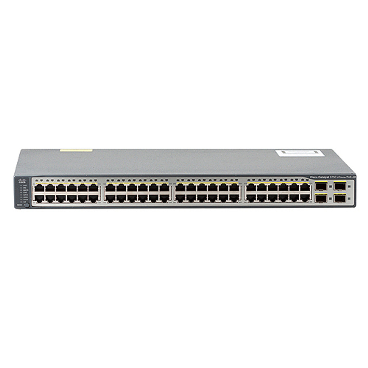 Ws-C3750V248Pss= | Cisco | Cat3750V2 48 10/100 Poe +4 Sfp Standard