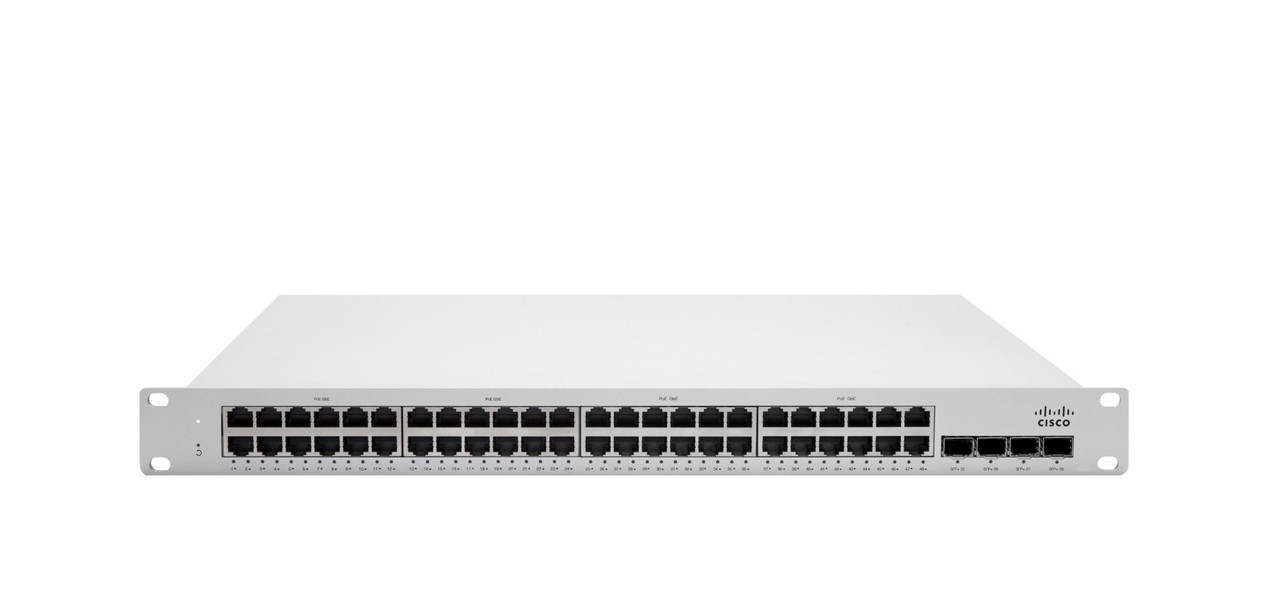 Ms225-48Fp-Hw= | Cisco | Meraki Ms225-48Fp L2 Stck Cld-Mngd 48X G