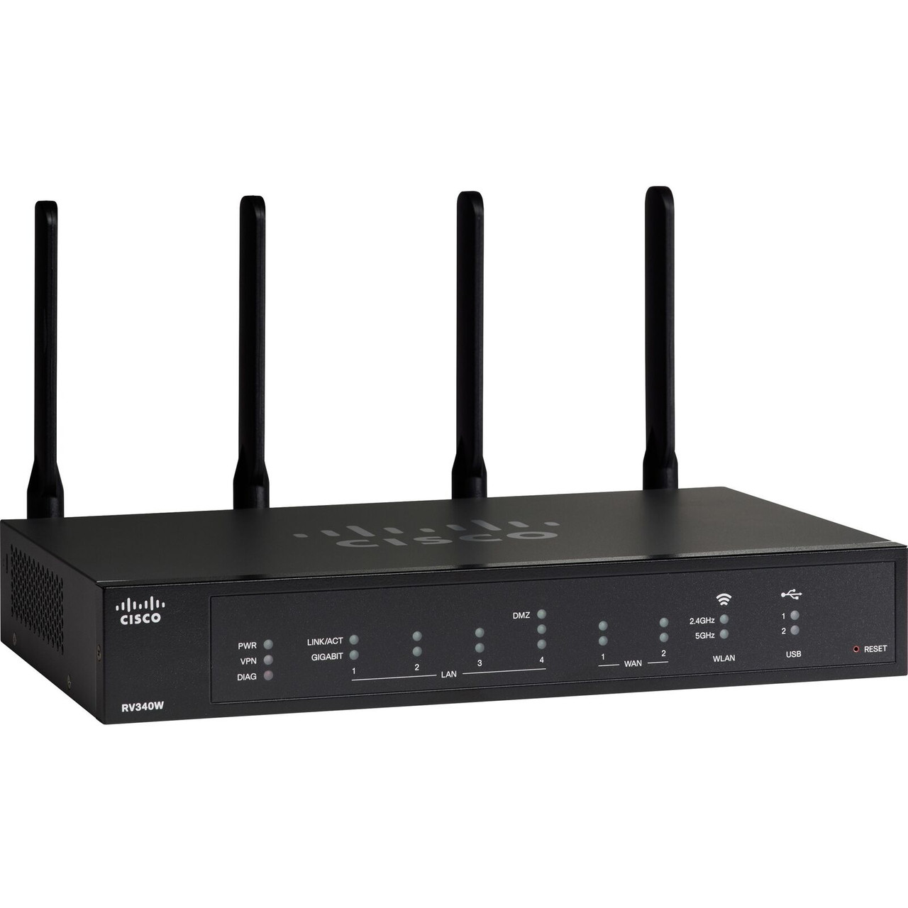 Rv340W-A-K9-Na= | Cisco | Cisco Rv340W Wireless-Ac Dual Wan Gigabit Vpn Router