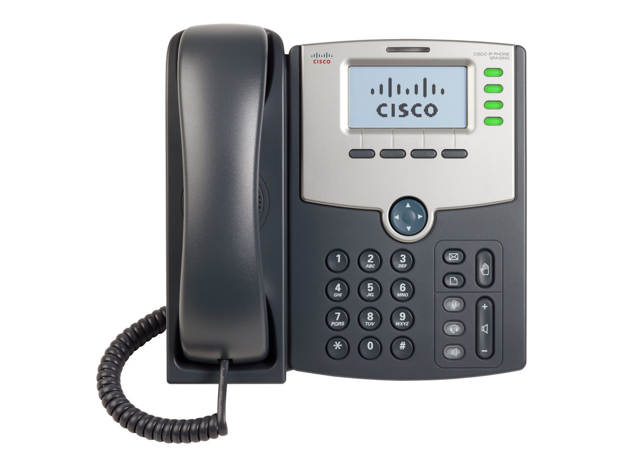 Spa504G= | Cisco | 4 Line Ip Phone With Display, Poe And Pc