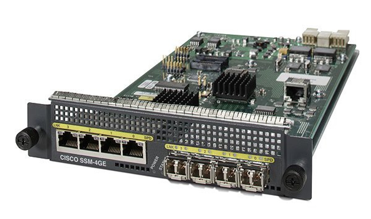 Ssm-4Ge= | Cisco | Asa 5500 4Pt Gigabit Ethernet Ssm (Rj-45