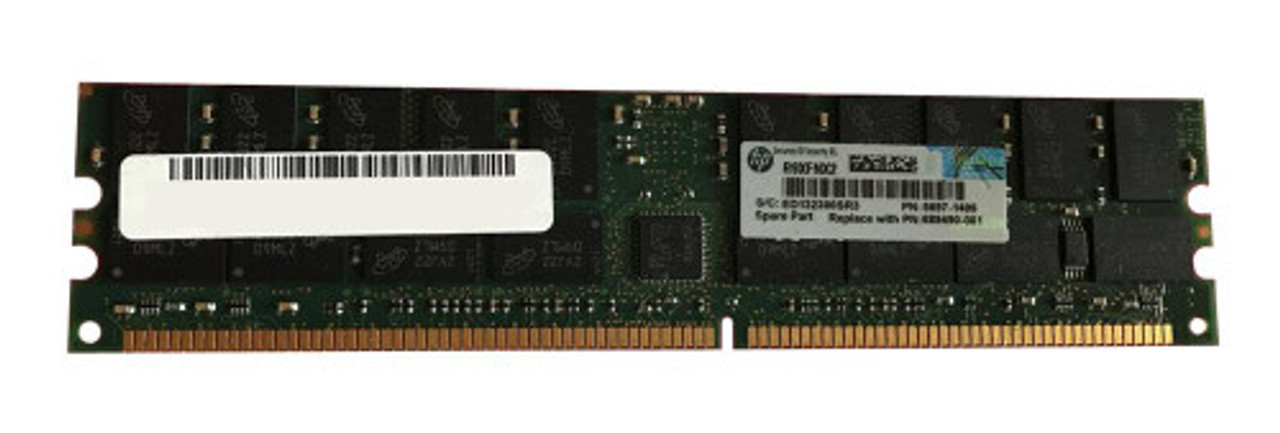 5697-1405 | HP | 2GB PC2-3200 DDR2-400MHz Registered ECC CL3 240-Pin DIMM Dual Rank Memory Module