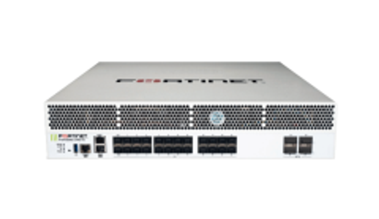 Fg-3401E | Fortinet | Fortigate 3400E Series 4 X Ports 100Gbase-X + 24 X Ports Sfp28 + 2 X Ports 1Gbe Rj-45 Management 2U Rack-Mountable Network Security Firewall Appliance