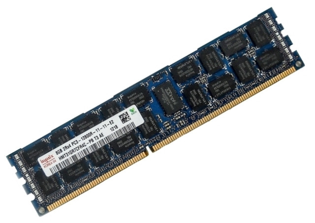 HMT41GR7AFR4A-PB | HYNIX | 8gb (1x8gb) 1600mhz Pc312800 Ecc Registered Single Rank X4 1.35v Ddr3 Sdram 240pin Rdimm Memory Module For Server