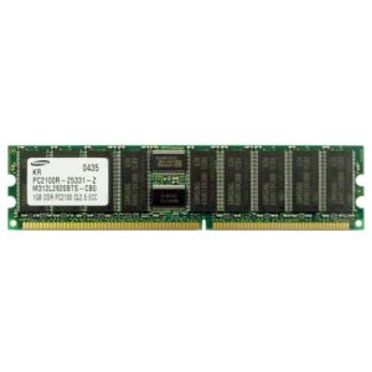 M312L2920BTS-CB0 | SAMSUNG | 1GB 266MHz DDR PC2100 Registered ECC CL2.5 184-Pin DIMM Memory