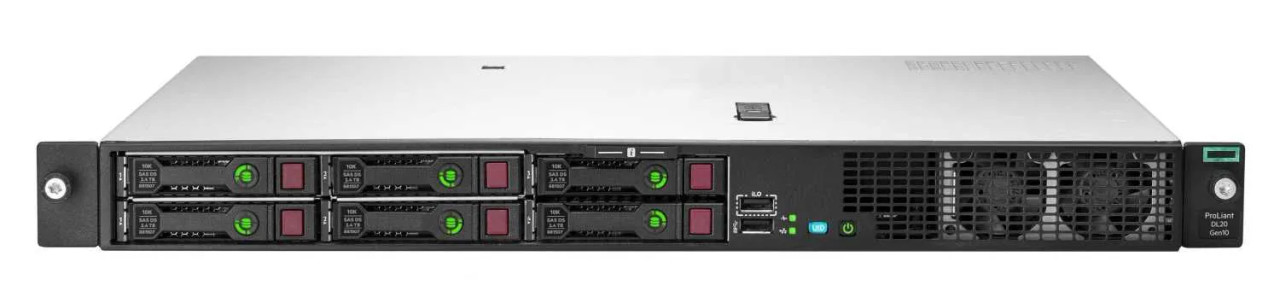 P17081-B21 | HP | ProLiant DL20 G10 1U Rack Server 1 x Xeon E-2236 16GB RAM Serial ATA/600 Controller