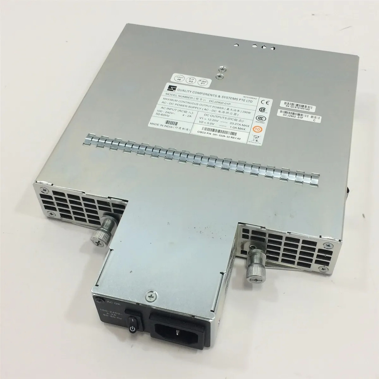 PWR-2921-51-POE | Cisco | 2921/2951 AC Power Supply with Power Over Ethernet