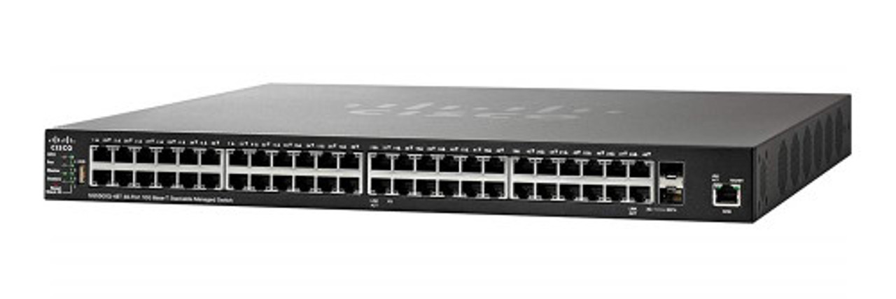 SG550XG-48T-K9 | Cisco | Small Business SG550XG-48T 48-Ports 48-Ports 10/100/1000Base-T 1Gbps PoE+ Managed Layer 3 Rack-mountable with combo 10 Gigabit SF