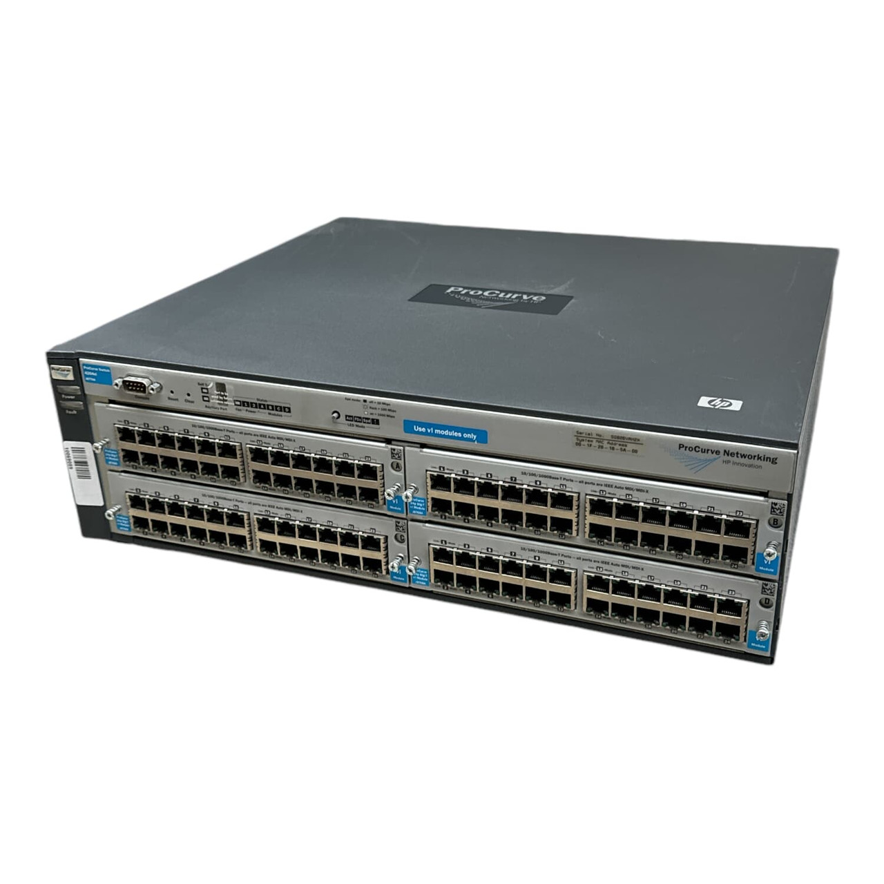 J8151A#ABA | HP | ProCurve 4140 40-Ports Chassis Switch