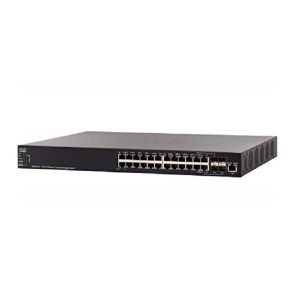SX550X-24-K9 | Cisco | 24-Port 10GB/s Ethernet Managed Rack-Mountable Network Switch for 550X Series