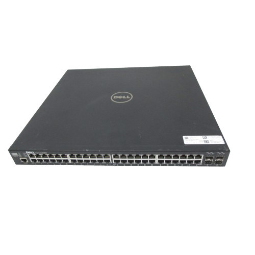 759-00056-03 | Dell | S50-01-GE-48T-AC-2 Force10 Networks 48-Port 10/100/1000base-T Chassis with 4 SFP Ports, 2 Modular Slots, 1 AC+ 1 Dc Power Supply