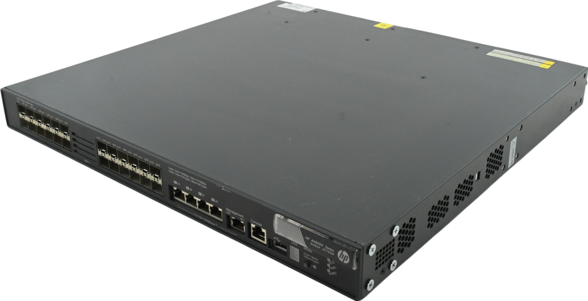 JC675AR | HP | A5820-24XG-SFP+ 4 Ports Yes Layer 3 Switch Refurbished