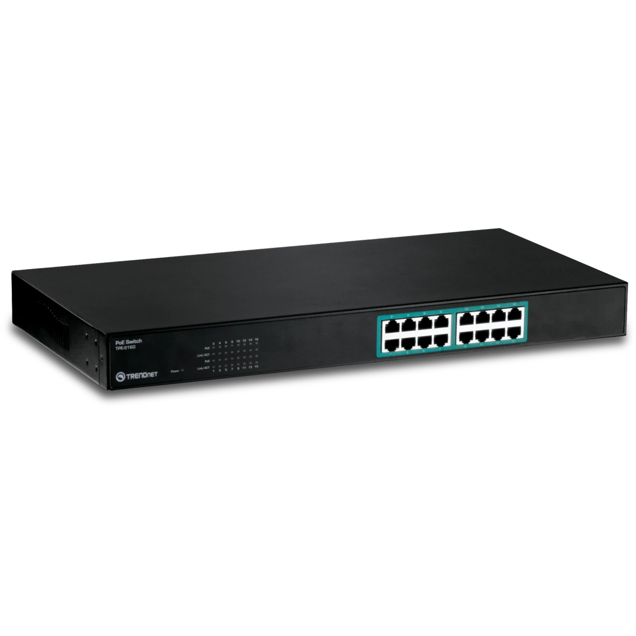 TPE-S160 | TRENDnet | Ethernet Switch 16-Port 16 x 10/100Base-TX x Slot