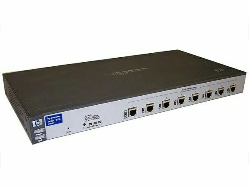 J4898-61101 | HP | ProCurve Switch 2708 8-Ports Unmanaged 1GBps GigaBit Ethernet Switch RJ-45 Connectors