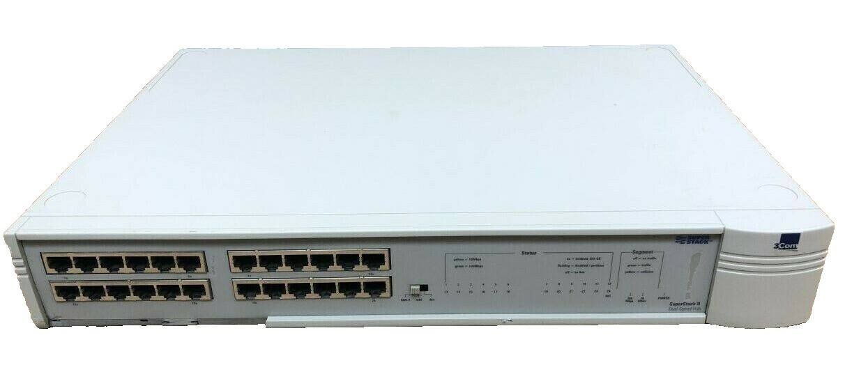 J3295-60001 | HP | ProCurve 24-Ports 10/100Base-T Ethernet Network Hub RJ-45 Input Connectors