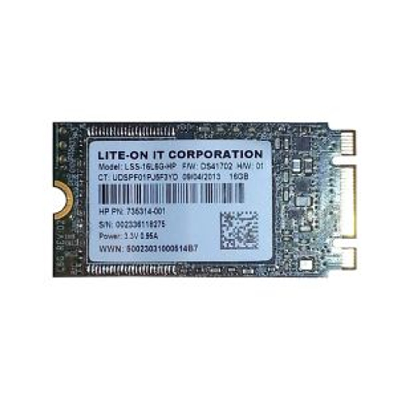 735314-001 | HP | 16GB SATA 6Gb/s M.2 2242 D2 Solid State Drive (SSD) 735314-001 | HP | 16GB SATA 6Gb/s M.2 2242 D2 Solid State Drive (SSD)