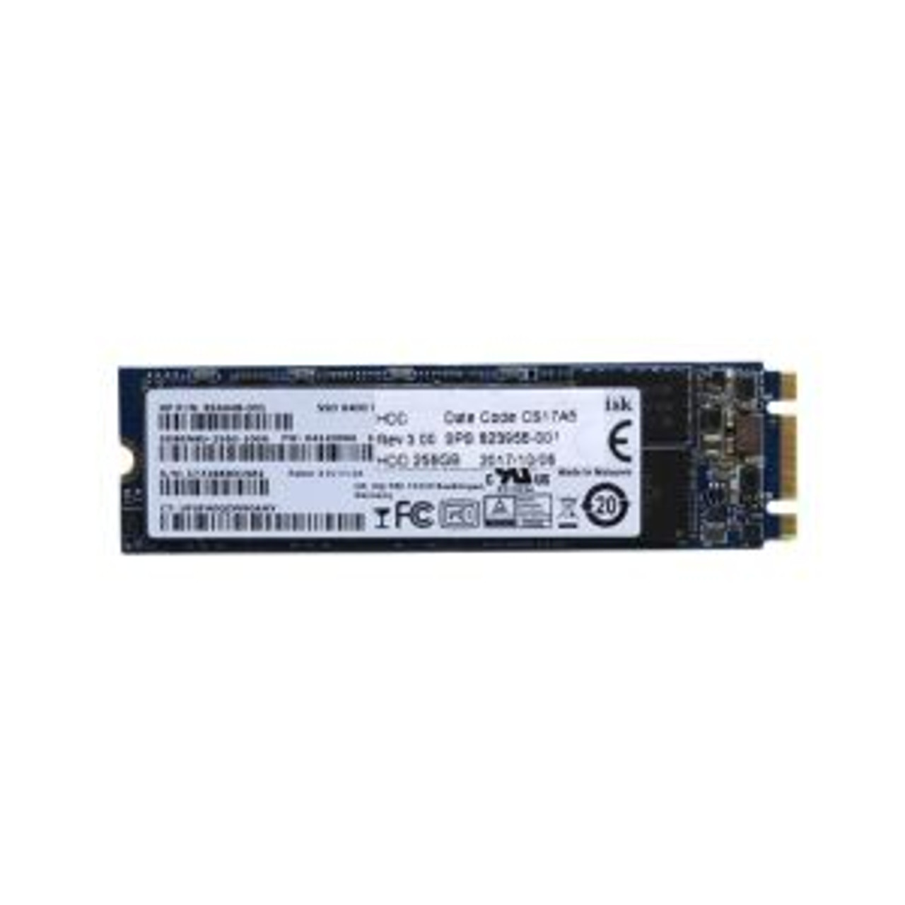 856448-001 | HP | 256GB SATA 6Gb/s TLC M.2 2280 Solid State Drive (SSD)
