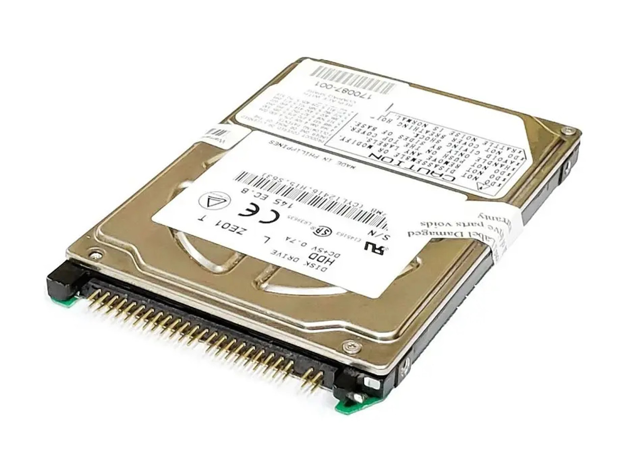 412774-001 | HP | 60GB 4200RPM Ultra ATA-100 1.8-inch Embedded Mobile ZIF Hard Drive