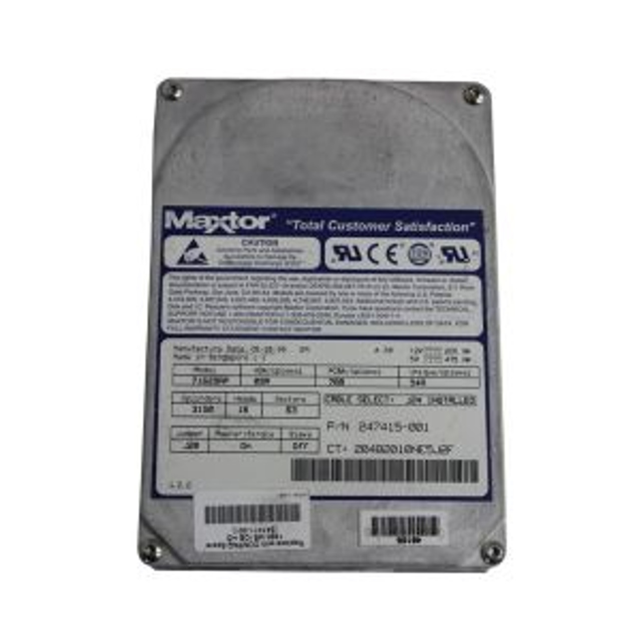 247415-001 | HP | 1.6GB 4500RPM E ATA-100 3.5-inch Hard Disk Drive