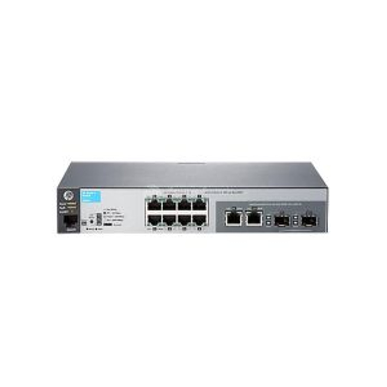 J9783A#AC3 | HP | Aruba 2530-8 8-Port 8 x 10/100 + 2 x combo Gigabit SFP Managed Switch