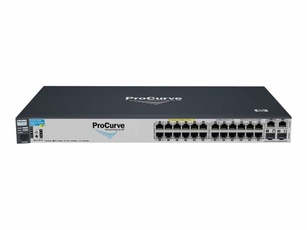 J9776A#ABB | HP | ProCurve 2530-24G 24-Ports Manageable Ethernet Switch with 4 x Expansion Slots 10/100/1000Base-T Rack-mountable