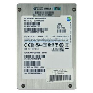 636619-006 | HP | - E 400GB MLC SATA 3Gb/s 2.5-inch Solid State Drive (SSD) for Proliant G8 and G9