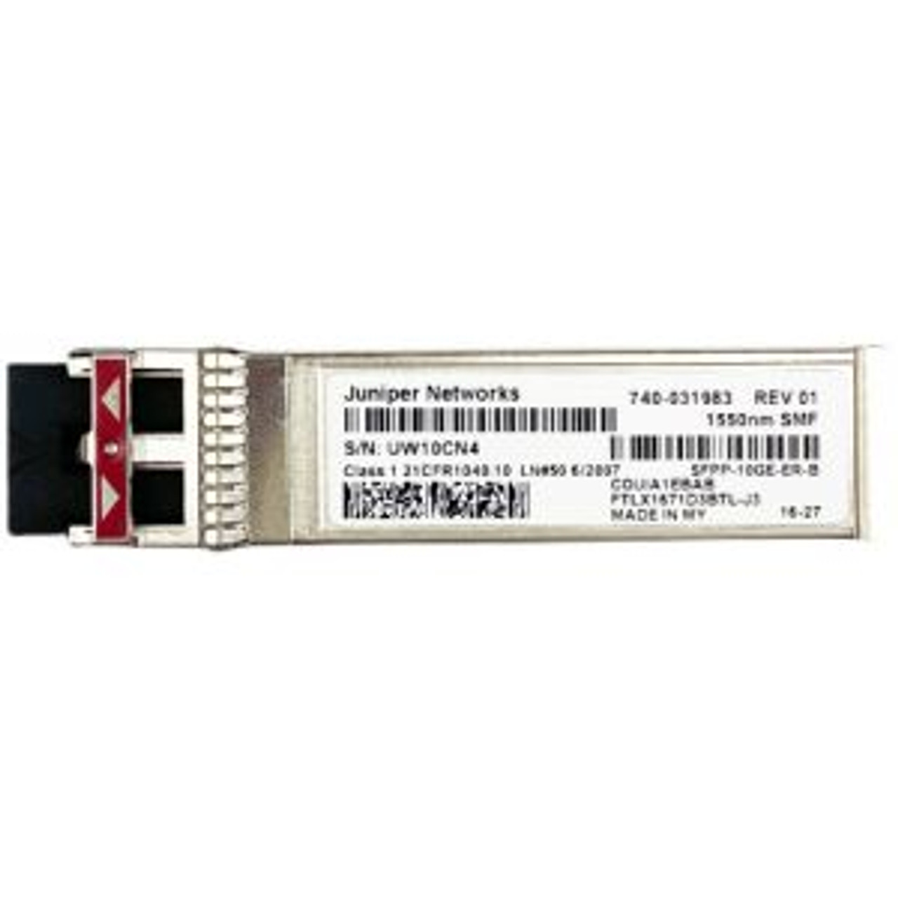 FTLX1671D3BTL-J3 | Juniper | 10GB SFP Optical Transceiver